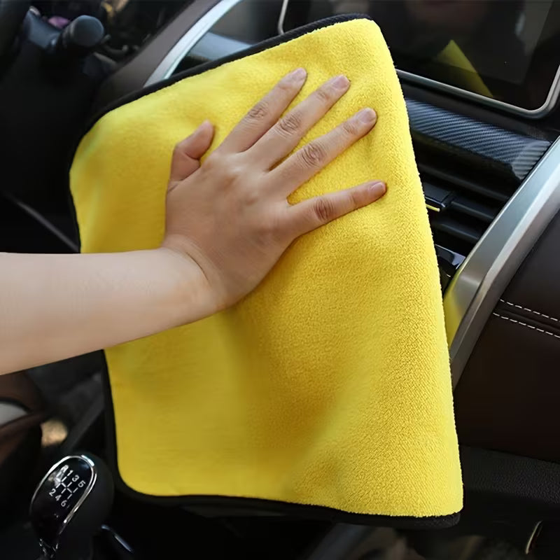 Coral Car Cleaning Cloth