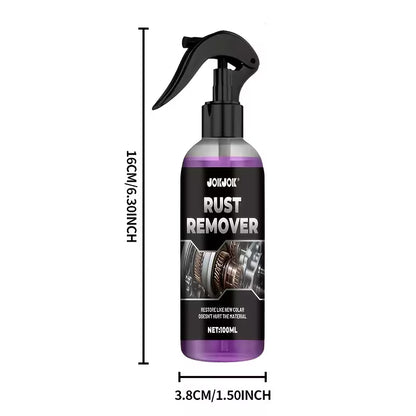 Metal polishing spray