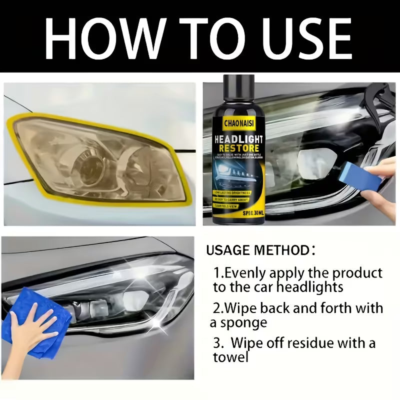 Car light repair agent