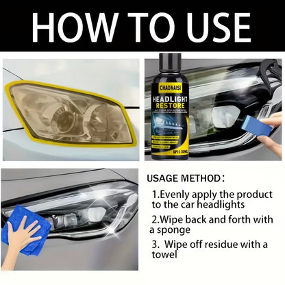 Car light repair agent