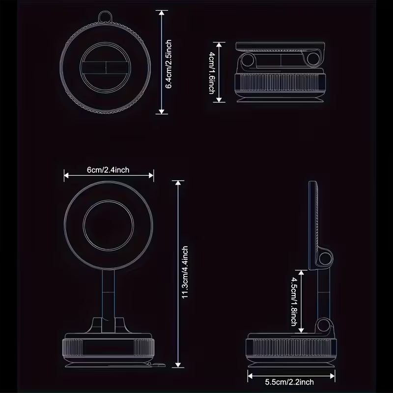 Magnetic phone holder