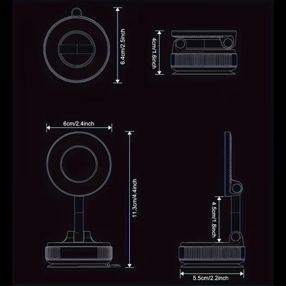 Magnetic phone holder