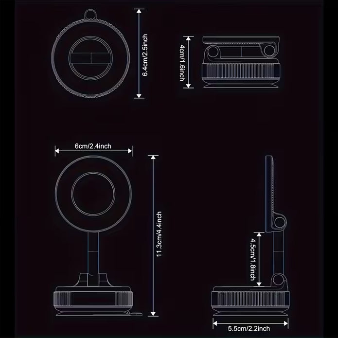 Magnetic phone holder