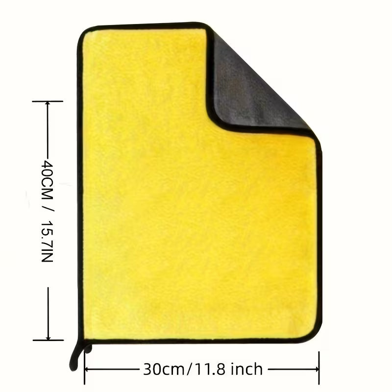 Coral Car Cleaning Cloth