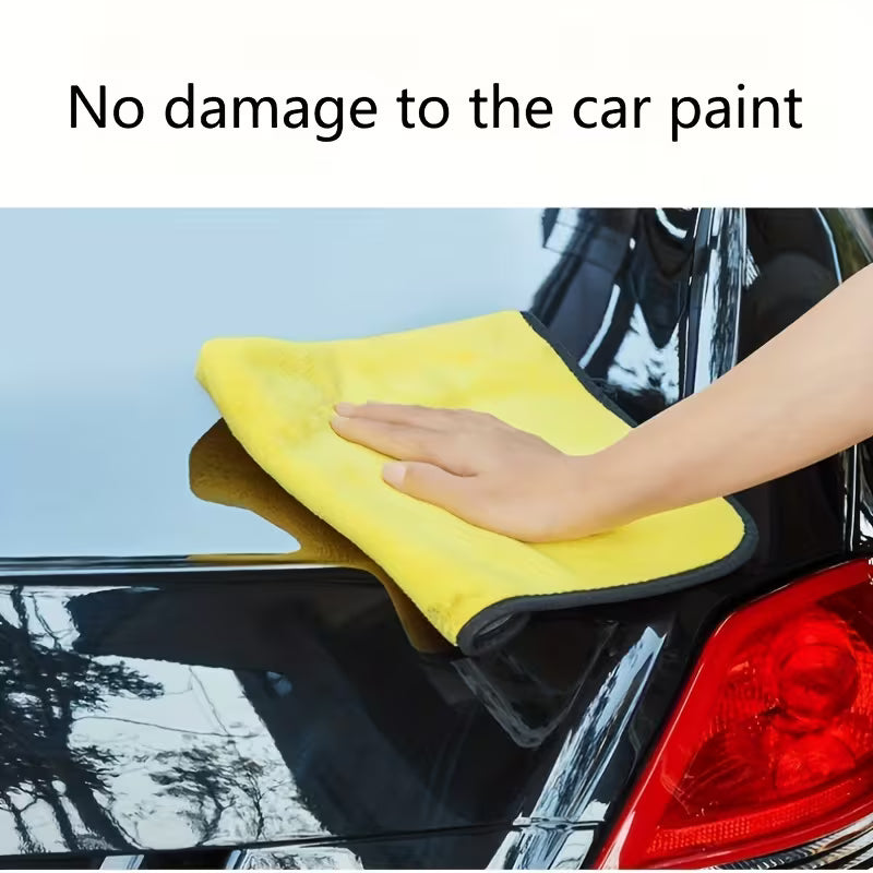Coral Car Cleaning Cloth